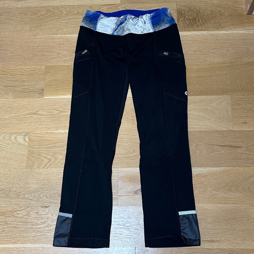 Lululemon dropped  Black and Blue Pants